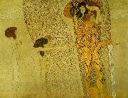 Gustav Klimt beethovenfrisen Germany oil painting artist